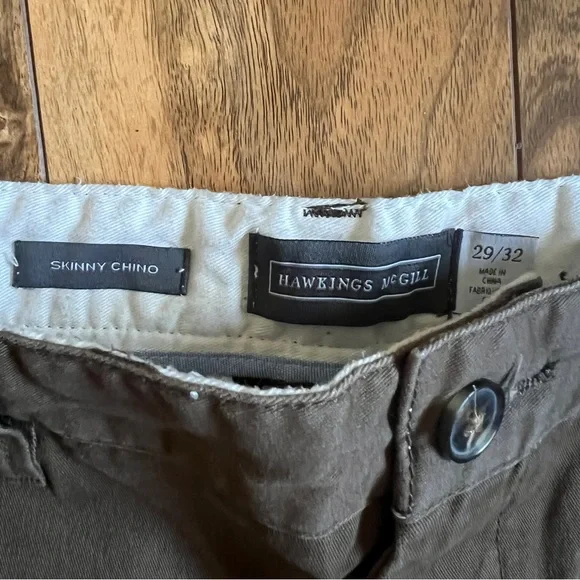 Hawkings McGill Skinny Chino 29x32 - Picture 3 of 4